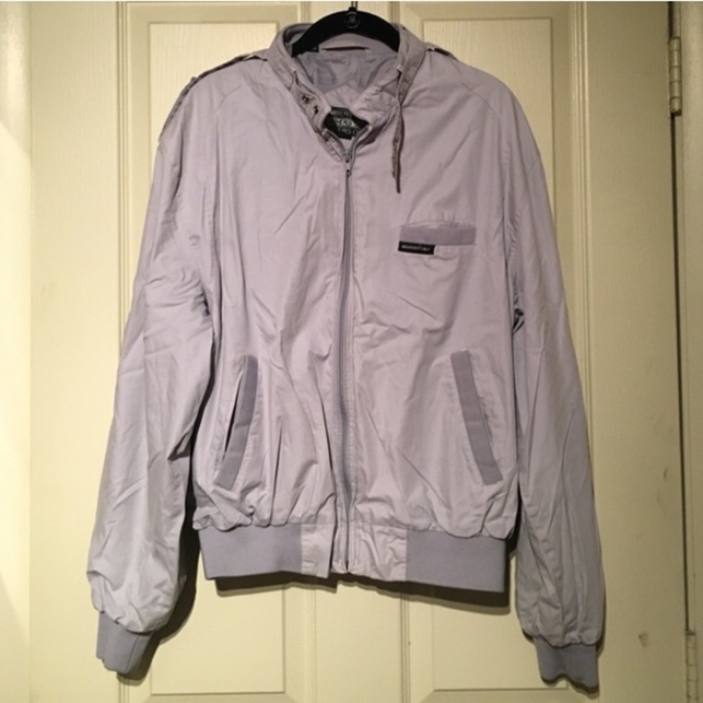Light gray Member’s Only jacket